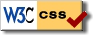 Valid CSS logo 